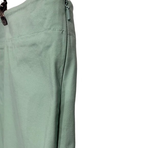 TALBOTS HERITAGE MINT GREEN CROP ANKLE PANTS SIZE 16 - Picture 14 of 16